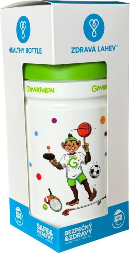 Zdrowy bidon ® Gymnathlon - Zielona